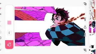 Tanjiro&rsquo;s Fire Breathing Style Animation | Epic Demon Slayer 2D Animation