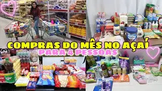2 MIL REAIS!!😱COMPRAS DO M&Ecirc;S DE JUNHO|| UMA DAS MAIORES COMPRAS QUE J&Aacute; FIZEMOS+ VALOR EXATO!🙌🏻😍