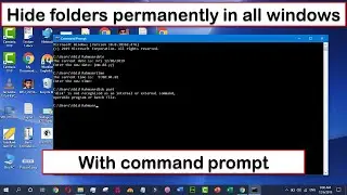 How to hide files and folders permanently in computer