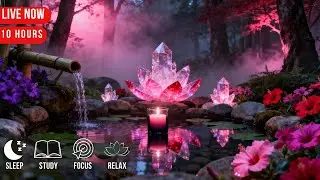 Beautiful Zen Garden: 10 Hours of Calming Instrumental Music & Nature Ambience | Relax, Study, Sleep