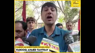 Rehbar-e-Taleem Teachers forum convene press meet to project demands in Jammu
