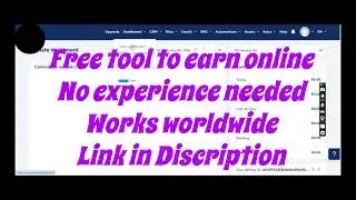 Free Tool to Start Online Income