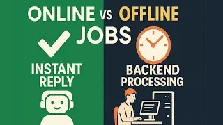 Online Jobs = Instant | Offline Jobs = Backend (Explained with Vector Search)