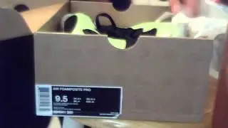 foamposite pro electric green unboxing
