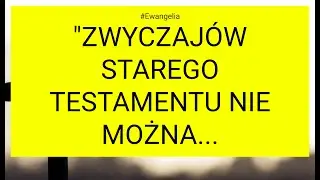 #Ewangelia | 2026-01-19  Mk 2, 18-22 