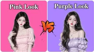 Pink 💗 Vs Purple 💜 | Which Look Wins? | Aesthetiq Collection |