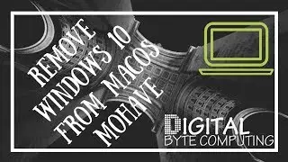 How to Remove Windows 10 from macOS Mojave 10.14 | using Bootcamp