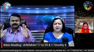 Episode 215: Bible in one year Reading, Worship and Prayer - Bro. Selvakumar & Rosy, Sis. Sony