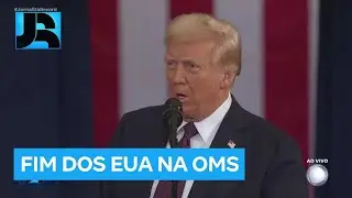 EUA deixaram oficialmente a OMS ap&oacute;s ordem executiva assinada por Trump