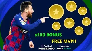 PES 2021 MOBILE LAUNCH LOGIN CAMPAIGN   FREEx3 IM, 600 COINS   RONALDINHO100 MBAPPE101