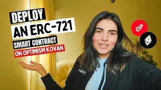 How to create an ERC721 NFT Smart Contract on Optimism | Web3 Development