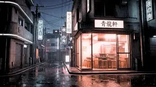 Tokyo Late Night Rain 🌧️ | Lofi Beats for Studying & Relaxing