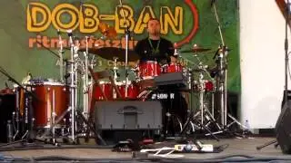 Gabor Pal - Open Drum solo- Sonor Prolite