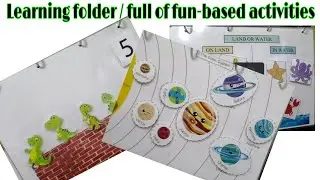 Toddler learning folder | pre-school folder | IM learning studio