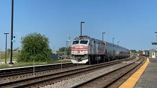 Metra, Amtrak, BNSF Trains At Cicero Station! Metra 211, Meets, And More!