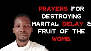PRAYERS FOR BREAKING MARITAL DELAY AN FRUIT OF THE WOMB.
