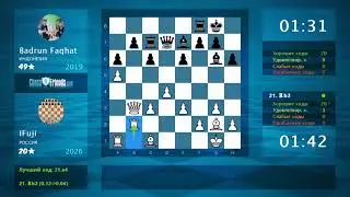 Chess Game Analysis: IFuji - Badrun Faqhat : 1-0 (By ChessFriends.com)