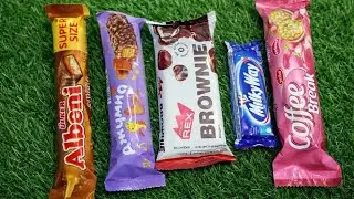 I Open Candy Bars on Real Grass 🌿🍫 SUPER SWEET UNBOXING!