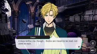 Obey Me! Holding hands and stacking books with Satan 📚 / Escape Event