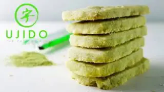 Matcha Green Tea Shortbread Cookies Recipe | Ujido