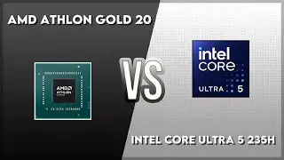 AMD Athlon Gold 20 vs Intel Core Ultra 5 235H Technical Comparison