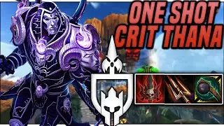 Критические попадания Deathbringer по Танатосу!