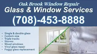 Oak Brook Window Repair | 708.453.8888