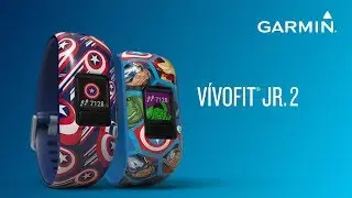 Garmin v&iacute;vofit jr. 2: Marvel Avengers Themed Activity Tracker