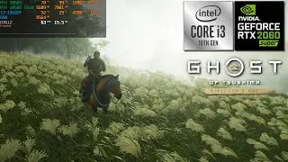 Ghost Of Tsushima Director's Cut: I3-10105F + RTX 2060 SUPER | VERY HIGH PRESET (1080P)