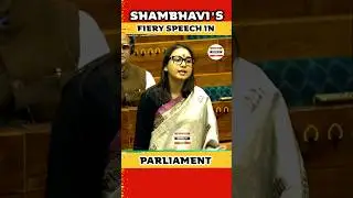 Shambhavi's Fiery Speech In Parliament | #shortvideo