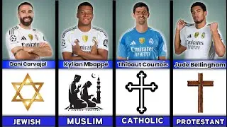 Real Madrid Players Religion 2025/26 🌙✝️ | Muslim, Christian & Others Revealed! ⚽🔥