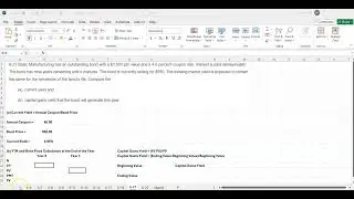 Chapter 6 Problem 21 CFIN7 Excel
