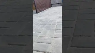 тротуарная плитка #укладка #доипосле