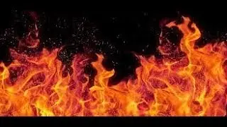Green Screen Fire Footage.