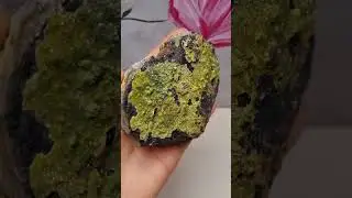 Pyromorphite with wulfenine, China #minerals #crystals #crystalstore #crystalstones