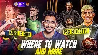 Barcelona DESTROY Getafe 3-0 🔥 Torres & Rashford Shine | Ballon d&rsquo;Or 2025 all DETAILS
