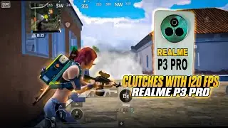 Clutches With 120 Fps🔥Realme P3 Pro Bgmi Test in 2025