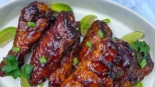 Крылышки из индейки в медовом соусе BBQ JERK | Крылышки из индейки BBQ JERK | РЕЦЕПТ Крылышек из ...