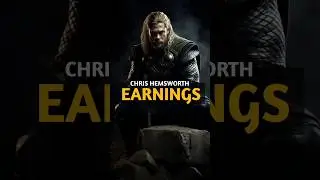 How Much Chris Hemsworth Earned By Playing Thor 💸💸 #shorts