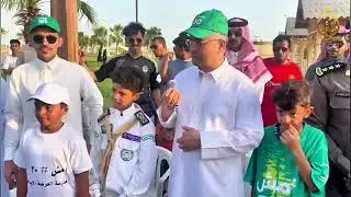 فعالية ومبادرة #أمش في محافظة قوز الجعافرة تغطية أ. منصور الجعفري
