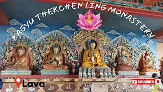 Kagyu Thekchen Monastery #travel #lava #minivlog #northbengal #mountains
