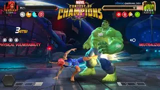 Marvel Contest Of Champions🔥Incredible Fight Today😱Hulk, QuickSilver, Storm, Jabari Panther, Attuma