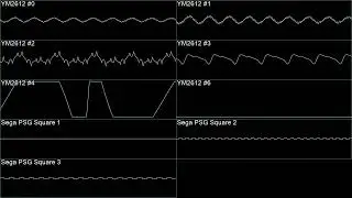 Heavy Nova - Opening Theme Idar - In Oscilloscope view