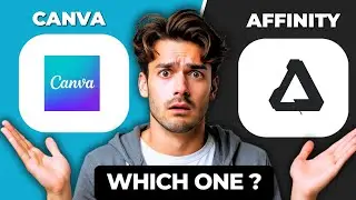 Canva против Affinity Designer | Лучший инструмент для графического дизайна 2025 года