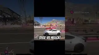 370z vs hellcat Forza Horizon 5 #fh5epiclips #fh5clip #forzahorizon5 #forza5clips #dragracing