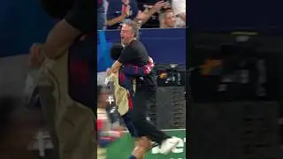 Luis Enrique emotional reaction winning champions league with PSG #championsleague #psg