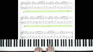 L. Perini - Boogie night - piano tutorial by Antonio De Angelis