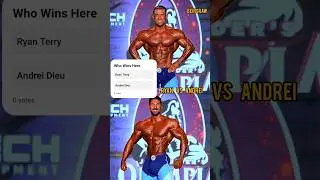 Ryan Terry VS Andrei Deiu Physique Comparison 😱
