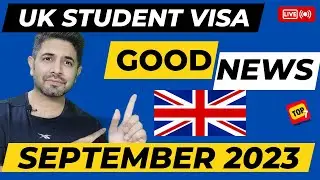 UK Student VISA Latest Update 2023 | September 2023 Intake UK | UK Study VISA from Pakistan