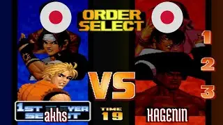 King of Fighters 98 (FT10) - akhs (JP) vs KAGENIN (JP)